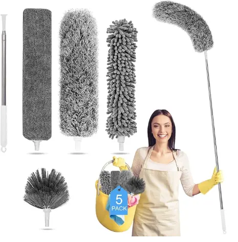 No featured offers available Learn more  This item cannot be shipped to your selected delivery location. Please choose a different delivery location. See Similar Items Deliver to India Add to List  Sponsored  Click to play video Click to see full view      2+  6 VIDEOS Microfiber Feather Duster 5-in-1 Kit, Dusters for Cleaning, Duster with Extension Pole 100 Inches, Cobweb Duster, Microfiber Dusters for High Ceilings and Fans, Blinds, Cars and Furniture