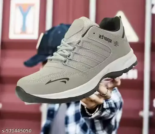 Sports Shoes|| Running Shoes|| Walking Shoes|| Outdoor Shoes|| Casual Shoes || Men Shoes|| Gym Shoes|| Training Shoes Grey