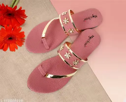 Daily wear flipflops for women | Casual slippers for women | Home slippers for women New E.va Flipflop Brown