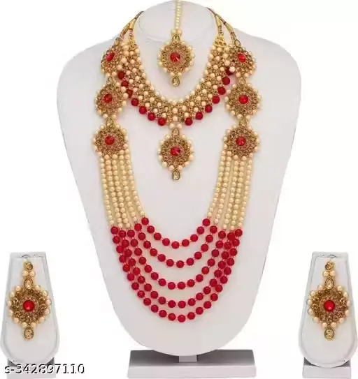 golden jewellery set