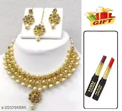 Latu Pandant Tipe Gold Jewellery Set